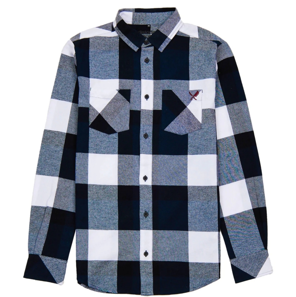 Distorted People Small/Med Flannel